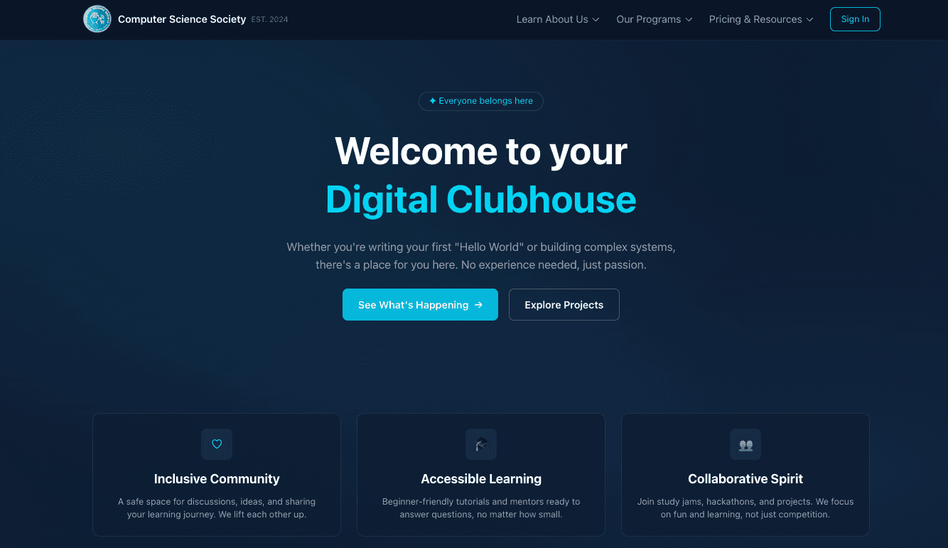 Computer Science Society