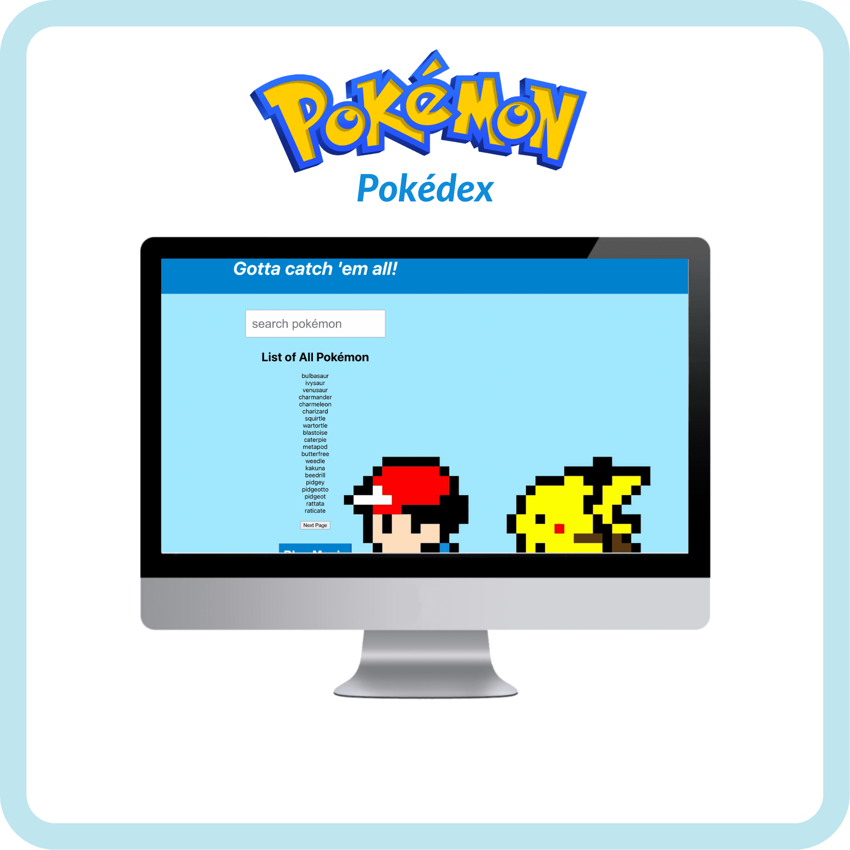 Pokédex Web App